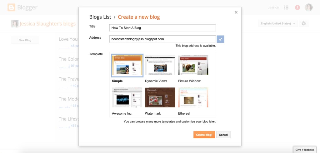 How To Start A Blog 2